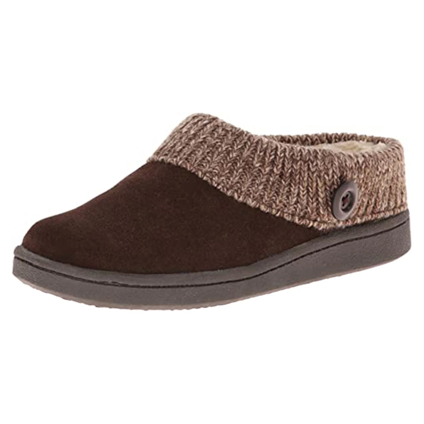 Short Boots For Women Men Knit Warm Thickened Flat Short Boots With Anti-slip Rubber