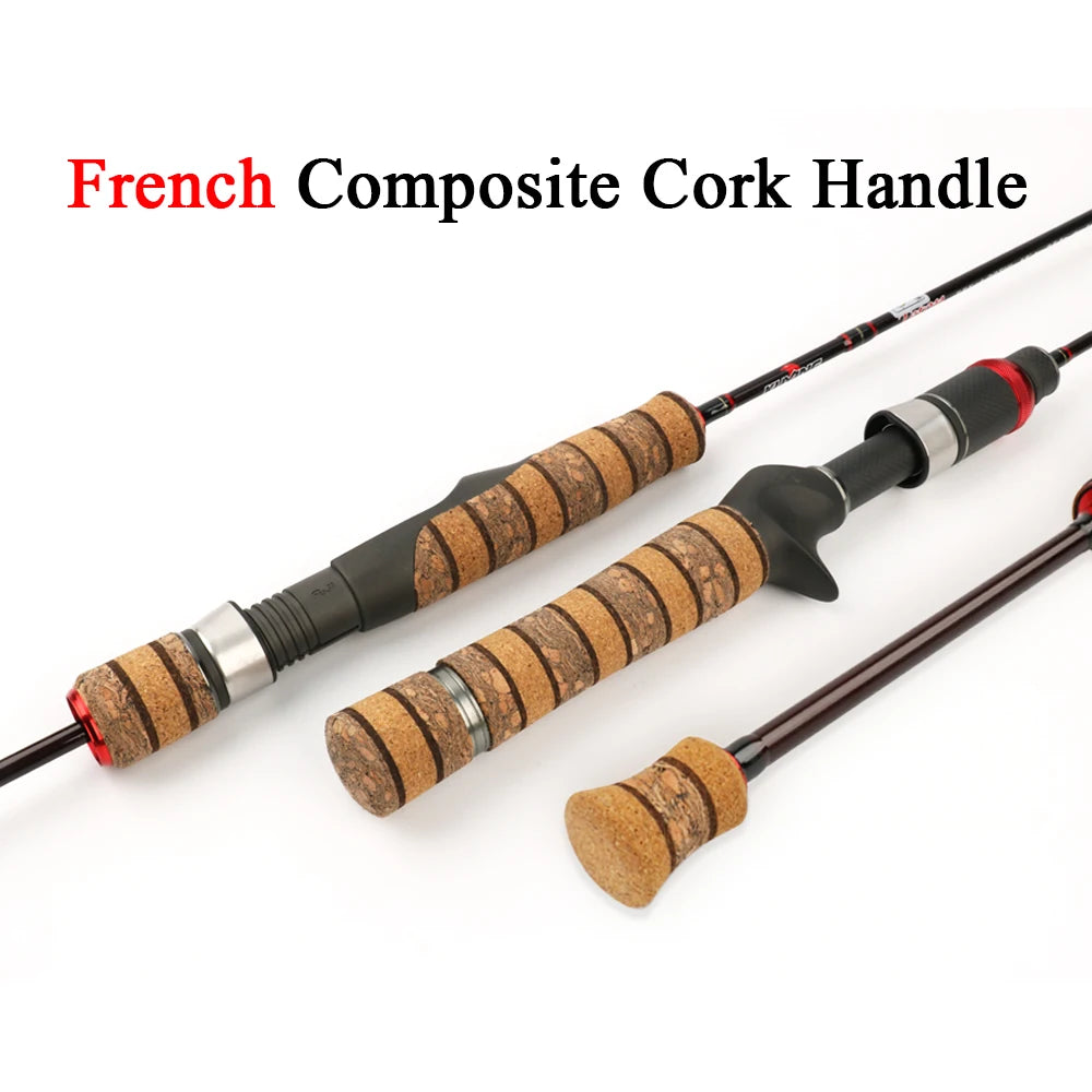 KUYING Teton UL Ultra-light Soft Fishing Rod 1.8m 1.9m 1.92m Lure Carbon Casting Spinning