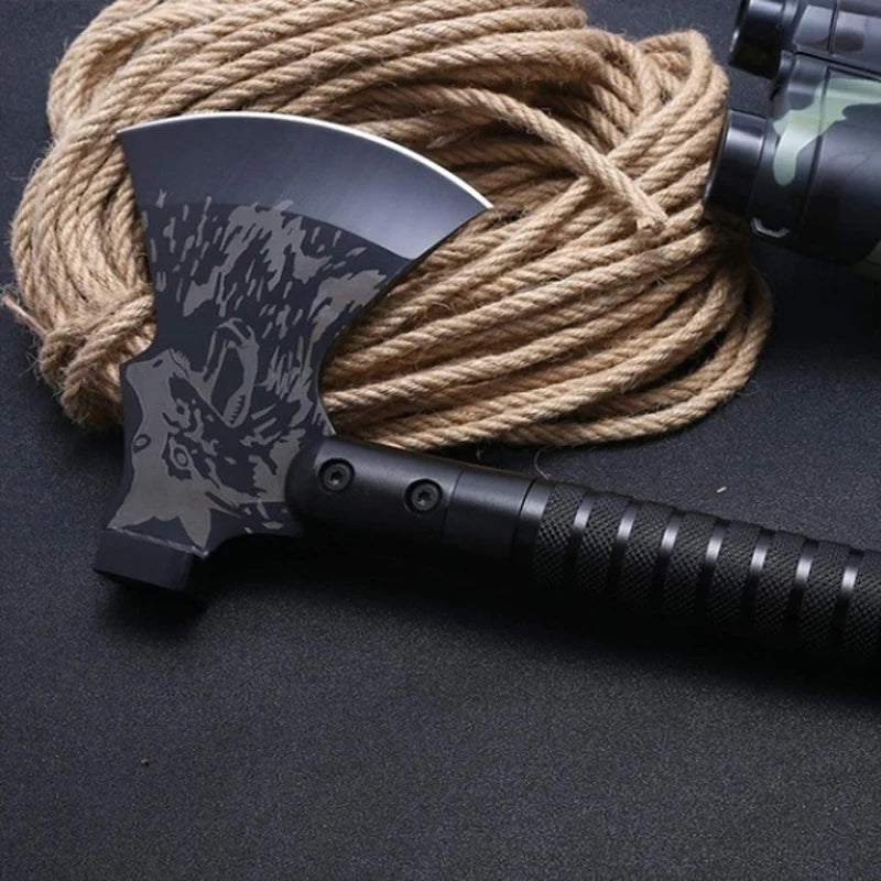 Foldable Camping Axe Multi-Tool Kit Survival Emergency Gear Portable Camp Axe Outdoor Axe Wild Survival Tool Dropshipping