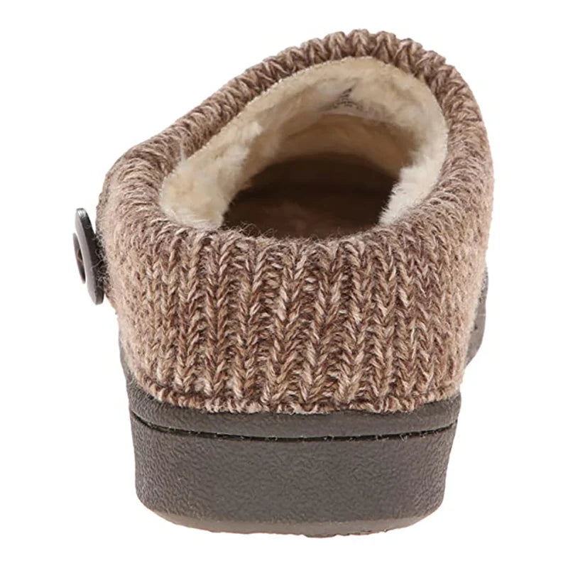 Short Boots For Women Men Knit Warm Thickened Flat Short Boots With Anti-slip Rubber