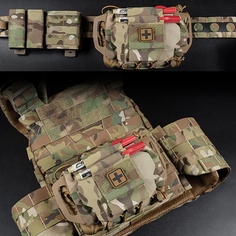Hunting EDC Medical Bag Molle Tactical Pouch First Aid Kits Outdoor Army Car Emergency Camping Hiking Survival Utility Pack