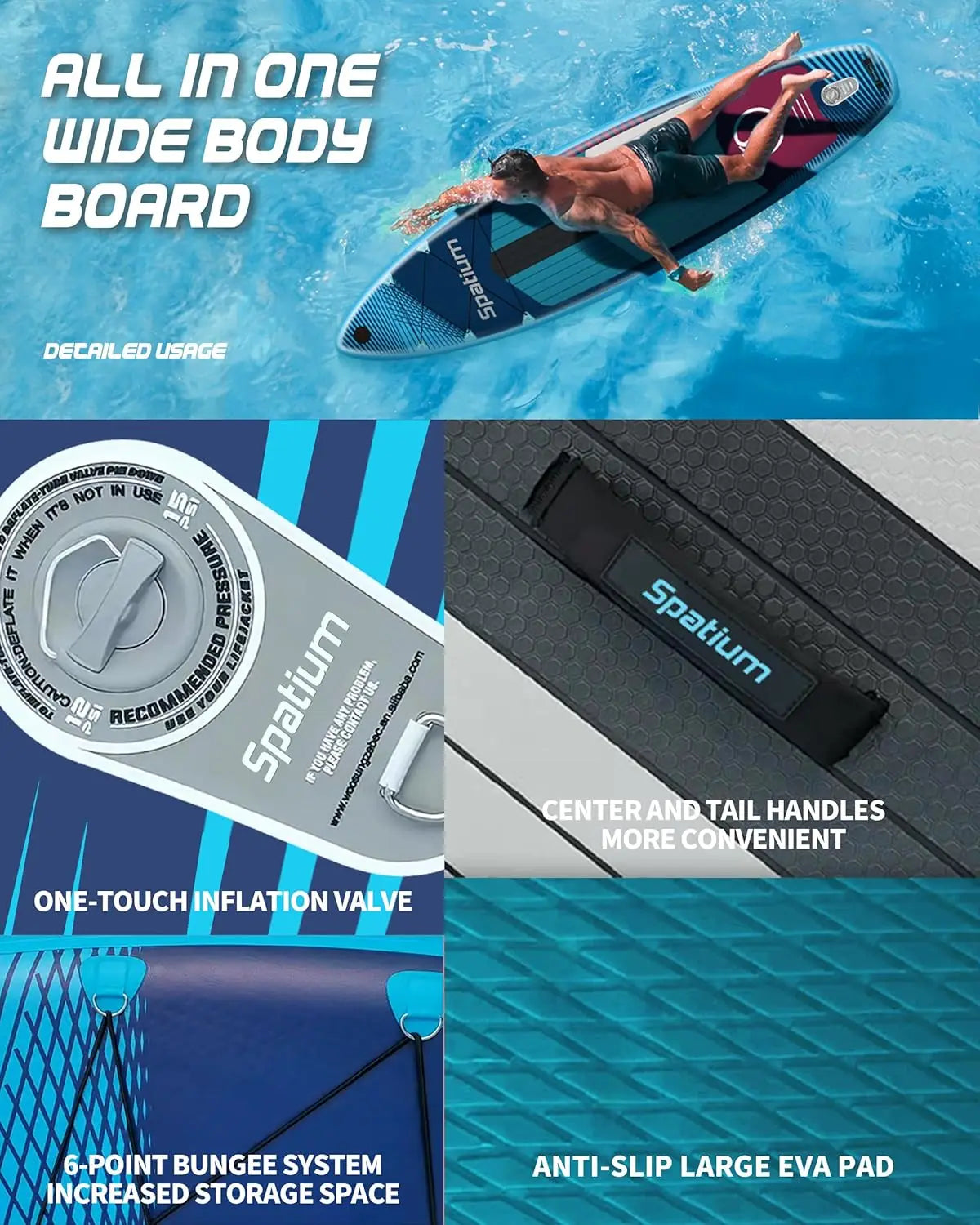 Spatium Inflatable Paddle Board