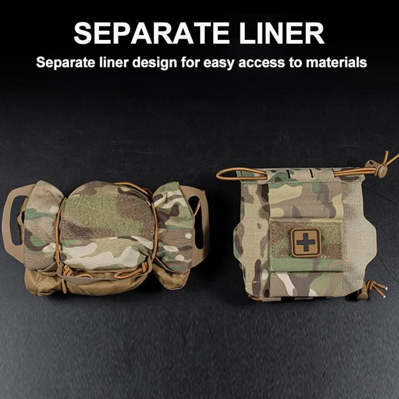 Hunting EDC Medical Bag Molle Tactical Pouch First Aid Kits Outdoor Army Car Emergency Camping Hiking Survival Utility Pack