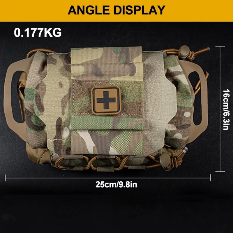 Hunting EDC Medical Bag Molle Tactical Pouch First Aid Kits Outdoor Army Car Emergency Camping Hiking Survival Utility Pack
