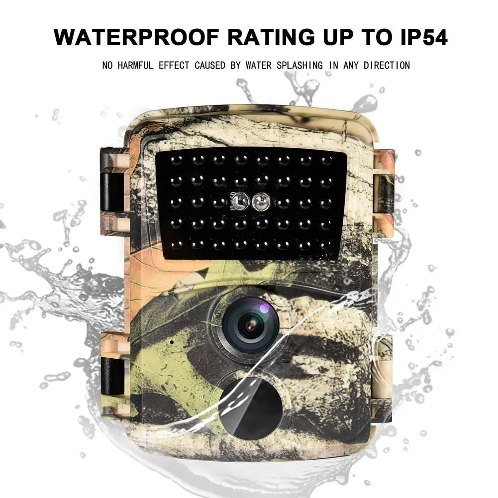 Outdoor Hunting Camera Mini Camera 12MP 1080P Waterproof Sensor Sports Camera Field Recorder Animal Detector Trail Camera