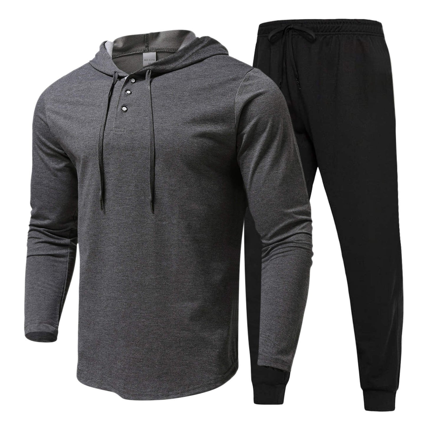 Sportswear Men Suit Autumn And Winter Hoodie Pants 2-piece Set