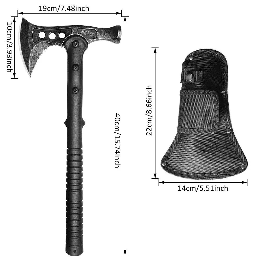 Tactical Survival Axe Multi Tool Emergency Gear Tourist AX Tactical Axe Outdoor Portable Tomahawk Wild Camping Hatchet