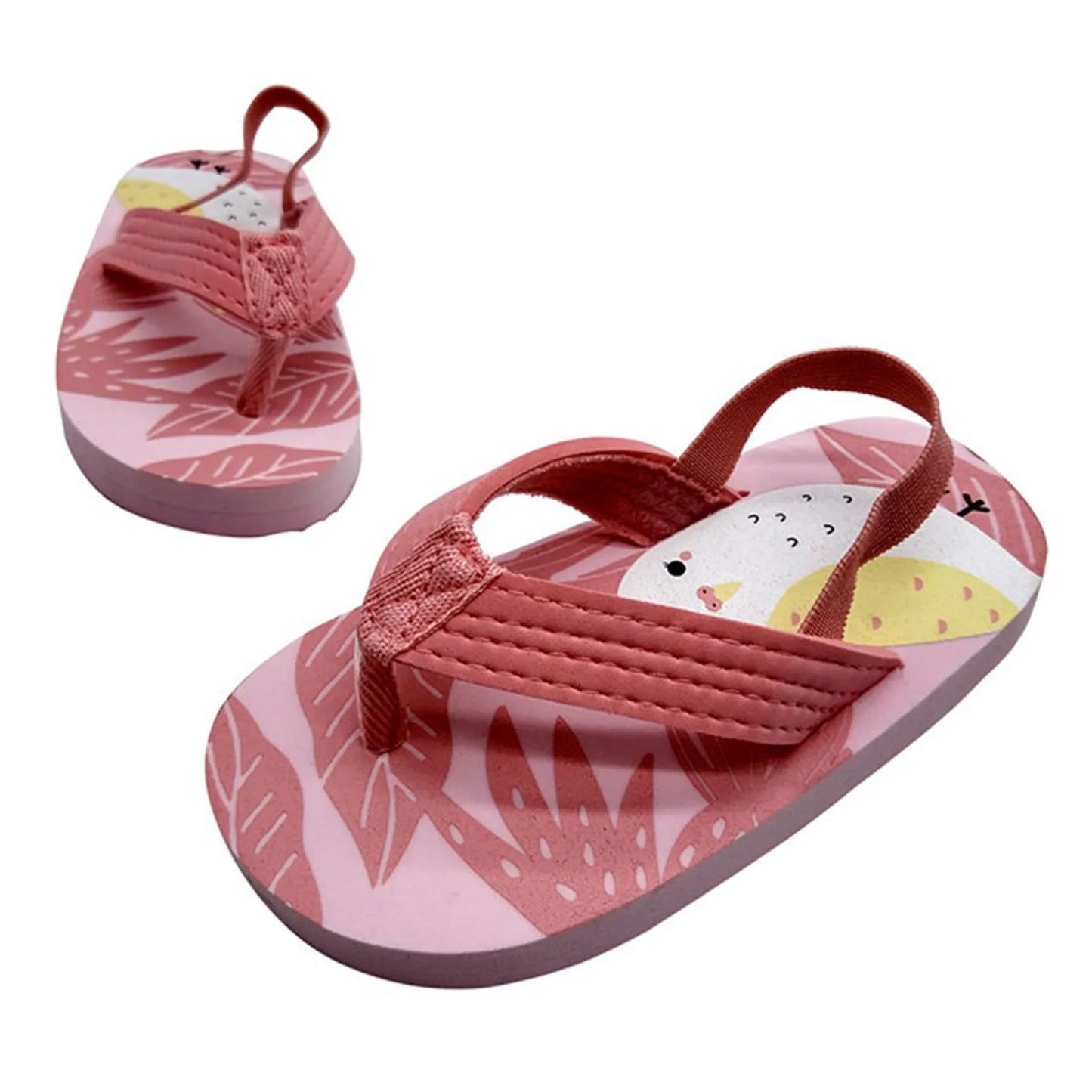 Kids Shoes Children Girls Boys Flip Flops Sandals Toddler Summer Shoes With Adjustable Elastic Strap Eva Beach Shoes sandalias