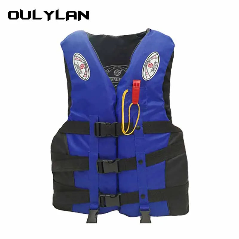 Oulylan Life Vest Adults Surf Life Jacket Ski Motorboats Wakeboard Raft For Boats Fishing Vest  Drifting Vest Rescue Swimming