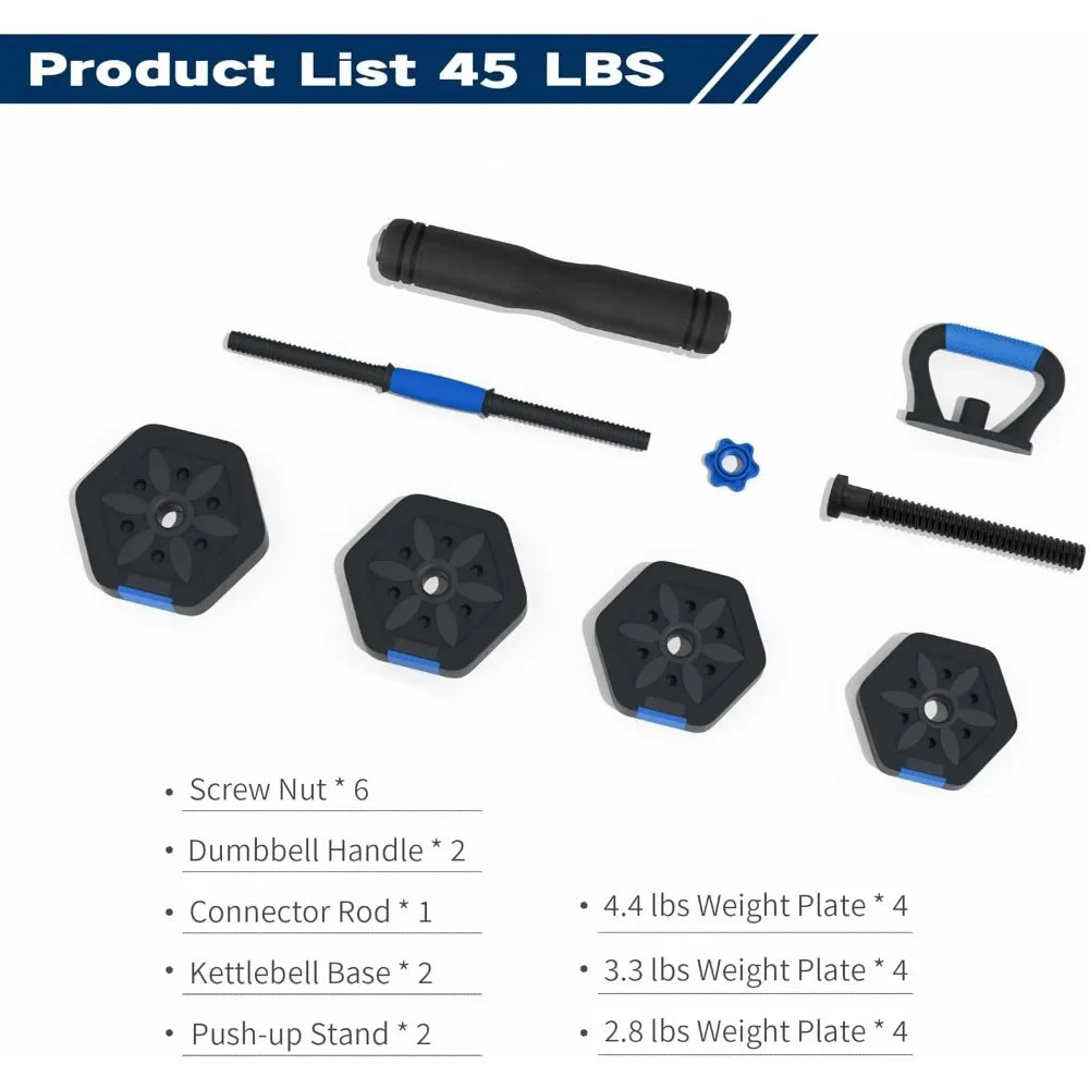 Dumbbell Sets Adjustable Weights