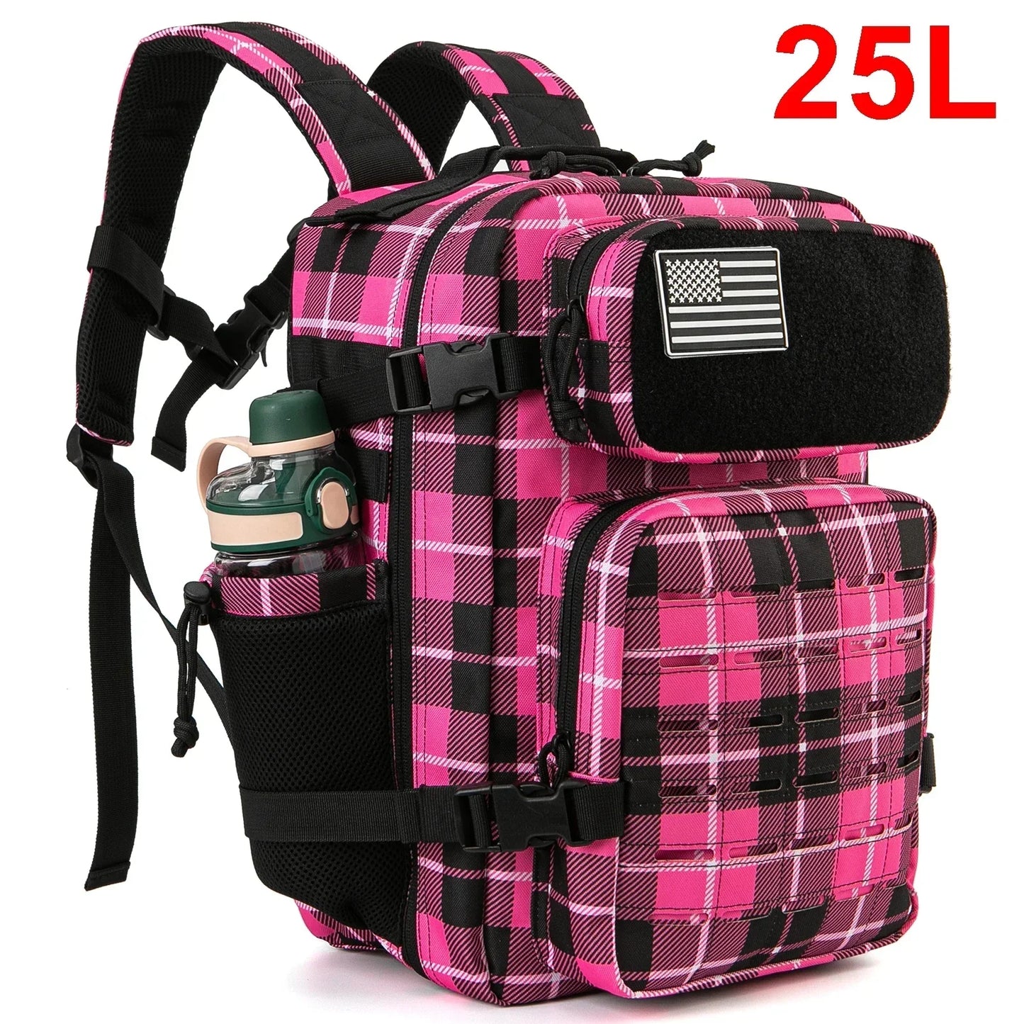 25L/45L Tactical Backpack for Men and Women Small School Rucksack camping equipment Hiking Backpacks with Bottle Holder backpack