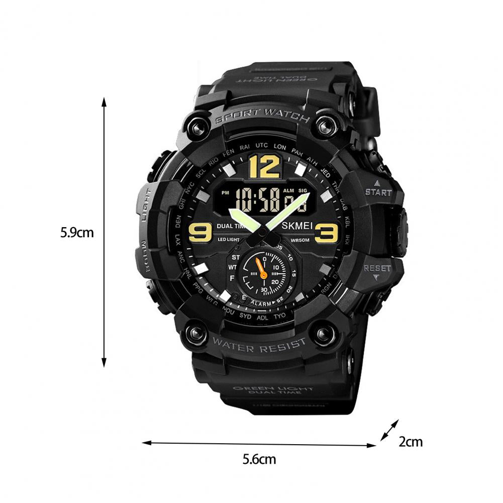 Outdoor Survival Military Watch Waterproof Multifunctional Survival Kit Military Tactical Balaclava Watch Compass Sport Watch