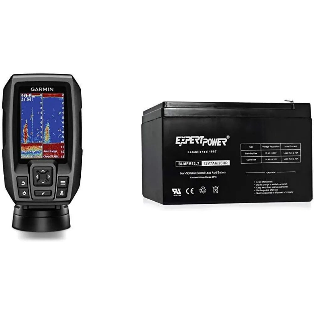 010-01550-00 Striker 4 with Transducer, 3.5" GPS Fishfinder with Chirp