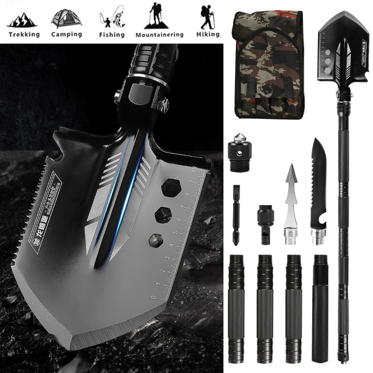 Multifunction Camping Shovel Survival Folding Shovels Military Tactical Shovel Hiking Outdoor Spade